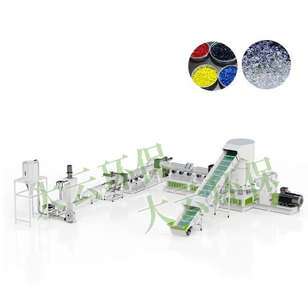 Jwell Three Machine統合リサイクルペレット化機