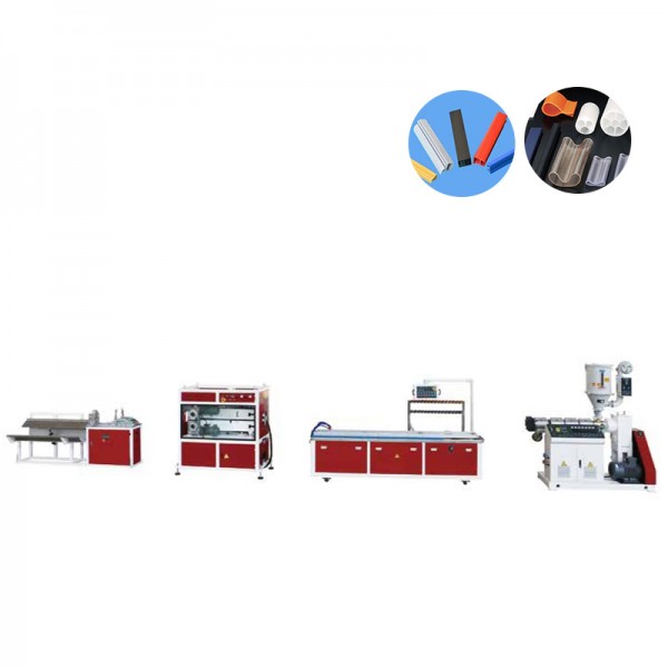 JWELL PVC PP PE PC ABS小型プロファイル押出ライン